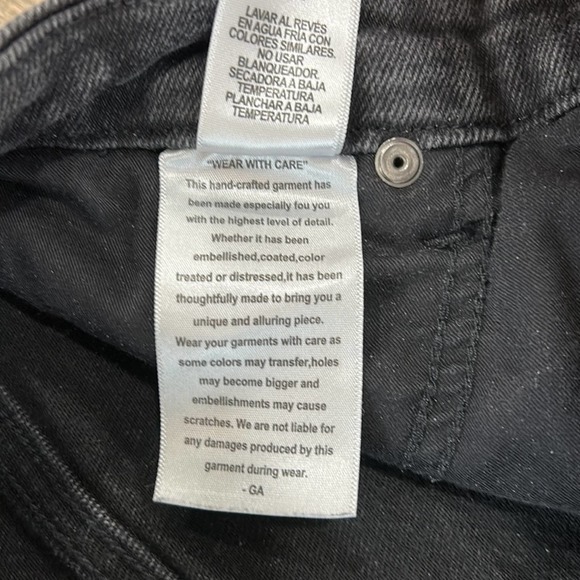 Good American Good Curve High Rise Black Jeans Women’s Size 6 / 28 - Picture 5 of 6